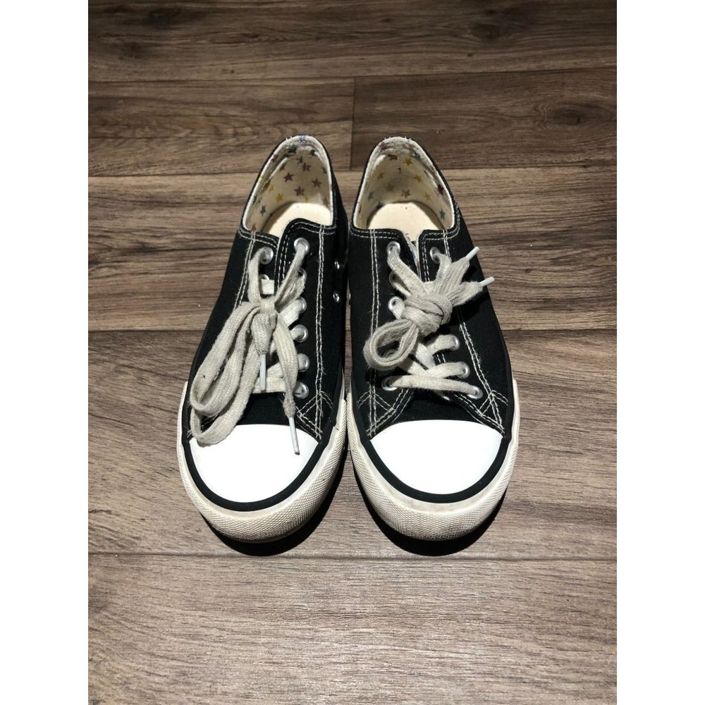 JENN ARDOR Kids Elastic Width Canvas Low-top Sneaker Size 6 Athletic Tennis